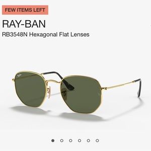 RAY-BAN Hexagonal sunglasses unisex